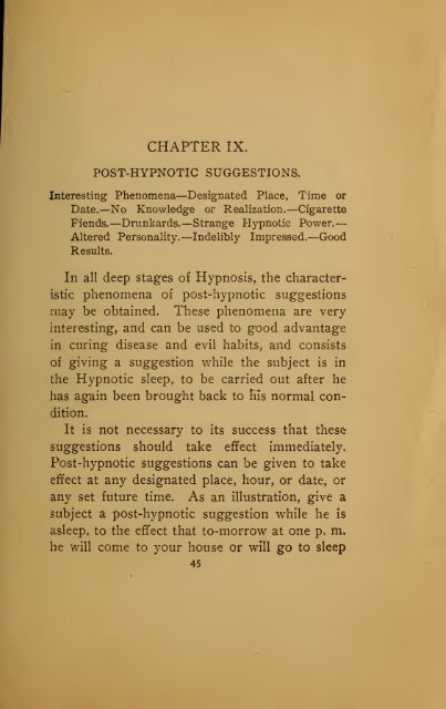 Hypnotism, and magnetism, mesmerism, suggestive ... - Awaken Video