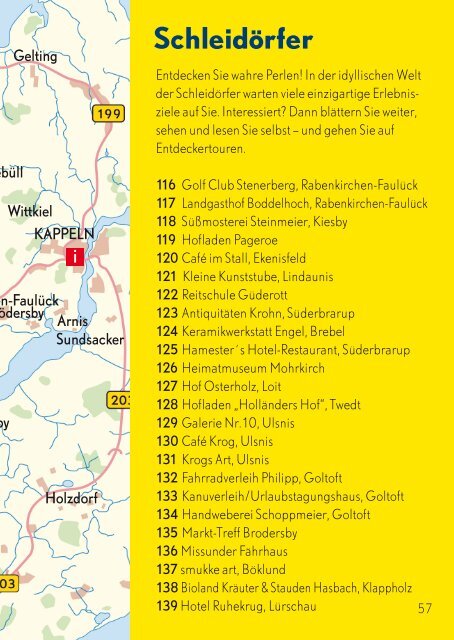 Schleidörfer - Ostseefjord Schlei