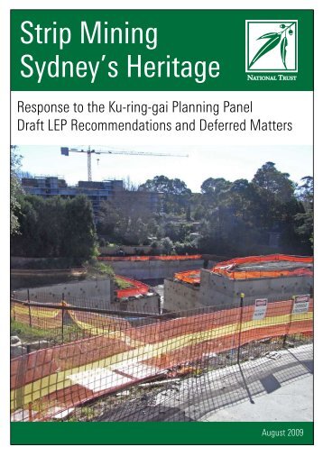 Strip Mining Sydney's Heritage - NSW