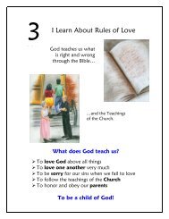 I Learn About Rules of Love - Pastoral Planning