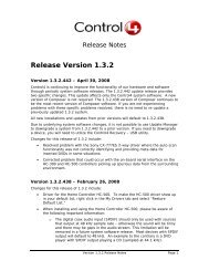 Release Version 1.3.2 - Control4