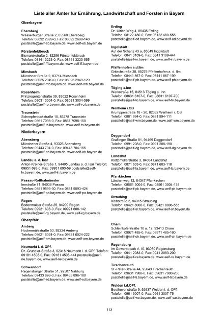 Qualifizierungsheft 2011/2012 - Amt für Ernährung, Landwirtschaft ...