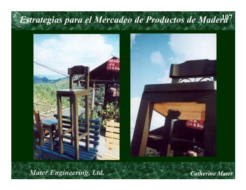 Estrategias para el Mercadeo de Productos de Madera