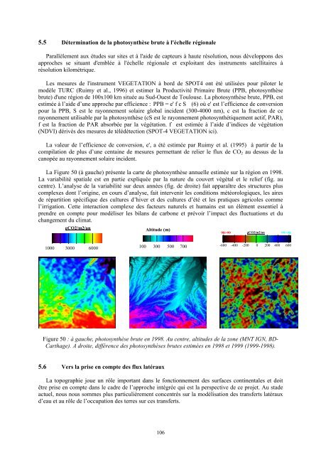 Demande de renouvellement (2007-2010) - Cesbio