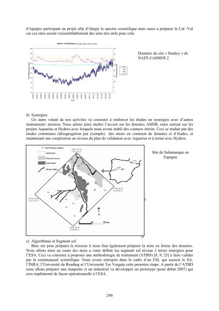 Demande de renouvellement (2007-2010) - Cesbio