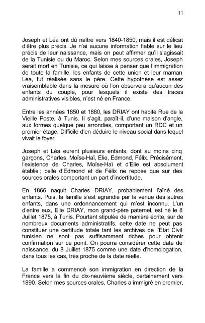 LA DEPORTATION DE LA FAMILLE DRIAY