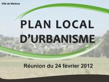 RÃ©union du 24 fÃ©vrier.pdf - Site officiel de la ville de Melesse