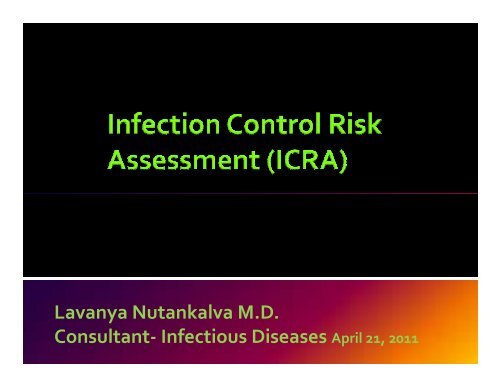 Infection Control Risk Assessment Template Free Download