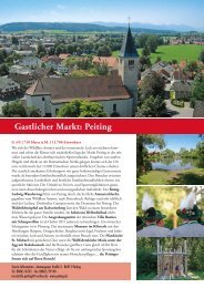 Gastlicher Markt: Peiting