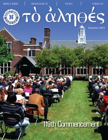 119th Commencement - Nichols School