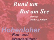 Rad- und Wanderführer - Rot am See