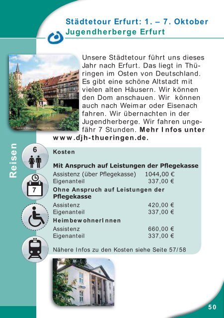 Urlaubs- und Freizeitprogramm 2012 - Lebenshilfe Südschwarzwald