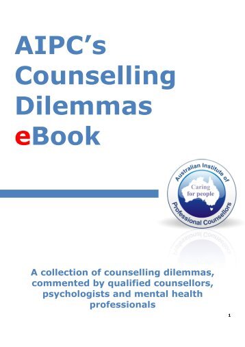 AIPC's Counselling Dilemmas eBook - Counselling Connection