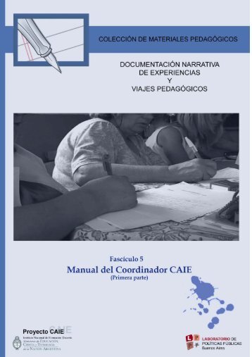 Manual del coordinador de CAIE - Grupo Memoria Docente y ...