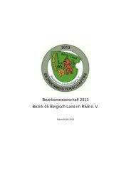 Ergebnisheft BM 2013 Gewehr/Pistole PDF - Bezirk 05 Bergisch Land