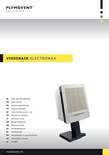 VISIONAIR ELECTROmAx - Mier Luftreiniger