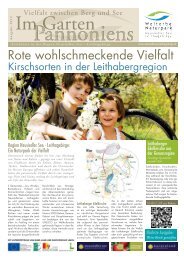 Rote wohlschmeckende Vielfalt - Neusiedler See