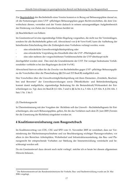 umweltrechtliche Belange - Ernst-Moritz-Arndt-Universität Greifswald
