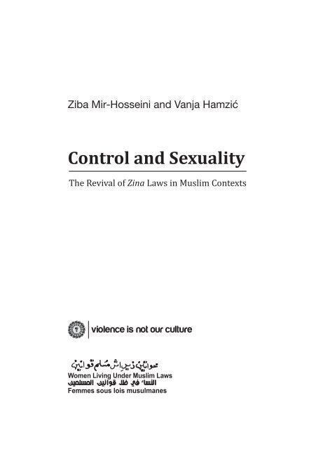 control and sexuality