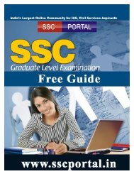 Free Guide for SSC Combined Graduate Level - upscportal
