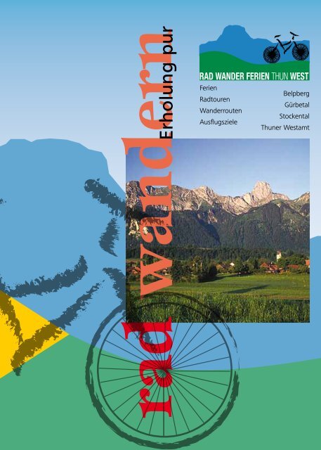 Download Broschüre 2009 (PDF) - Rad Wander Ferien Thun-West