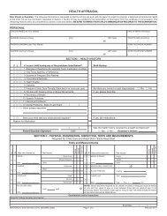 MI Health Appraisal Form - Detroit Public Schools