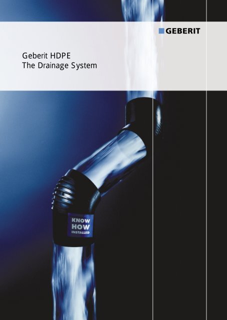 Geberit HDPE The Drainage System