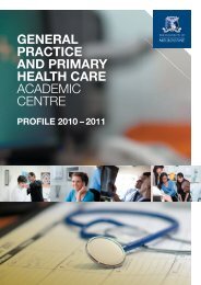 2012 Dept Profile - General Practice and Primary Health Care ...