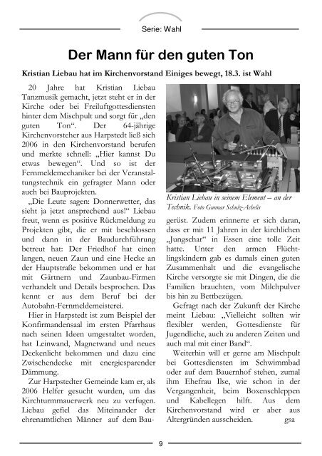 Gemeindebrief März 2012 - Evangelisch-lutherischer Kirchenkreis ...