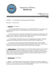 DoD 5000.04-M-1 - Defense Technical Information Center