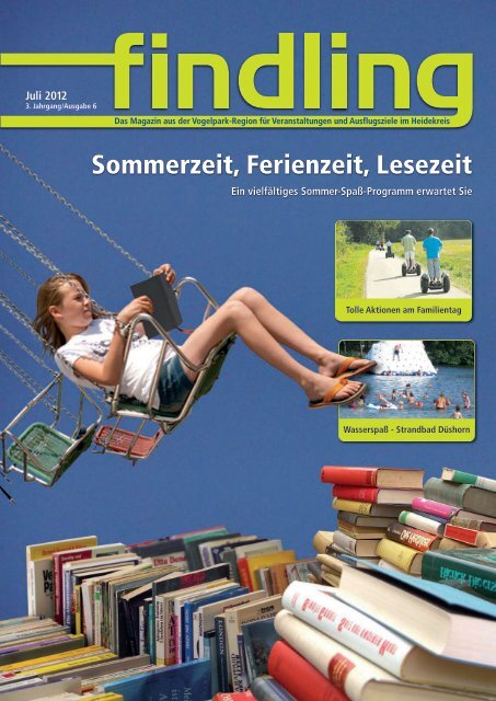 Sommerzeit, Ferienzeit, Lesezeit - der findling