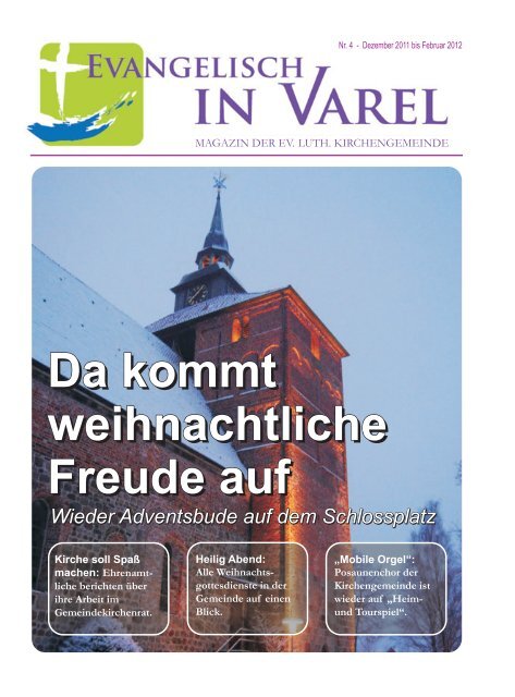 Da kommt weihnachtliche Freude auf - Ev.-luth. Kirchengemeinde ...