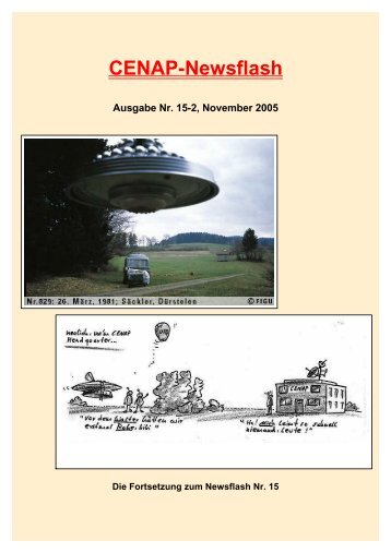 CENAP-Newsflash Ausgabe Nr. 15-2, November 2005 - alien.de