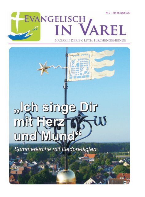 Ich singe Dir mit Herz und Mund - Ev.-luth. Kirchengemeinde Varel