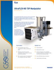 UltraFLEX HD TXP Manipulator 1 - Teradyne GSO