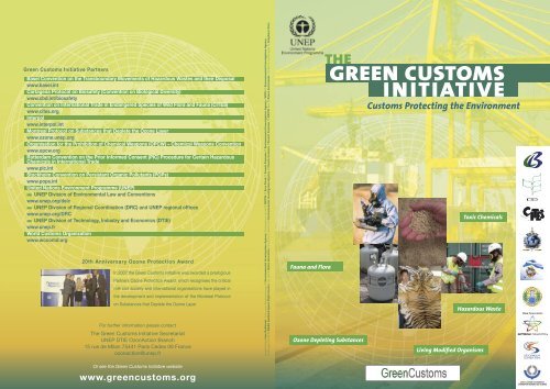 Flyer - Green Customs Initiative