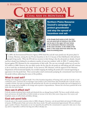 NP coal ash factsheet FINAL 9-14-10.indd - Northern Plains ...