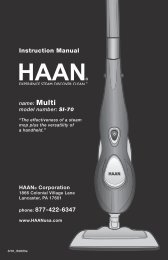 SI70 - HAAN Multi User Manual