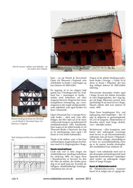 Middelaldercentrets Nyhedsblad sommer 2012 (pdf-fil, 3,5MB)