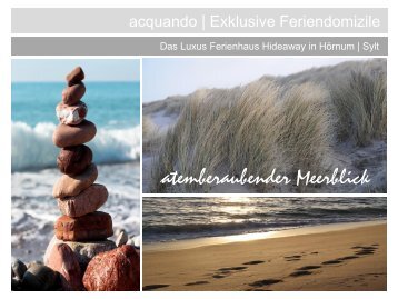 PDF Ferienhaus Hideaway - acquando