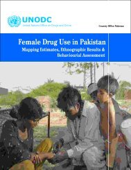 Female Drug Use in Pakistan - United Nations Office on Drugs and ...