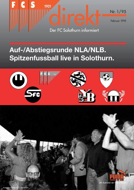 Auf-/Abstiegsrunde NLA/NLB. Spitzenfussball live in ... - FC Solothurn