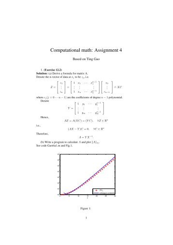 HW4 Solution