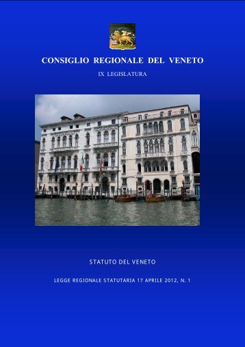 Statuto - Consiglio Regionale Veneto