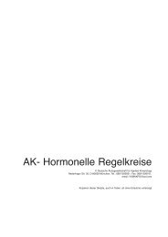 AK-Hormonelle Regelkreise - Professional Applied Kinesiology