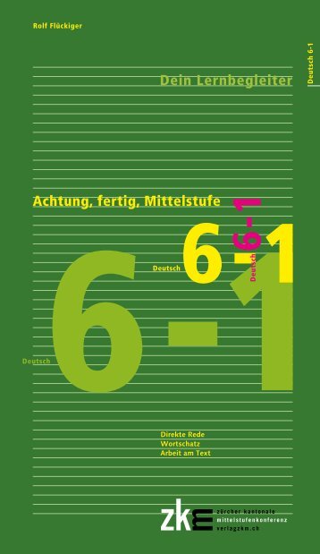 Achtung, fertig, Mittelstufe Deutsch 6-1