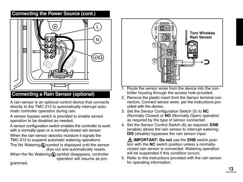 TMC-212TM User's Guide - Reinders.com