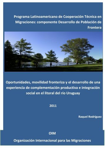 Documento elaborado por la Consultora Raquel Rodriguez ... - CEFIR