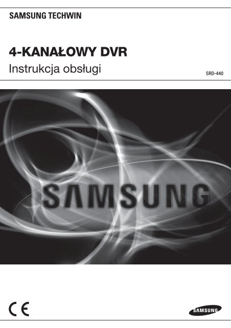 4-kanałowy dvr - Samsung CCTV