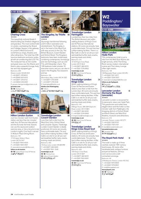 TRAVEL TRADE GUIDE 2011 - London & Partners